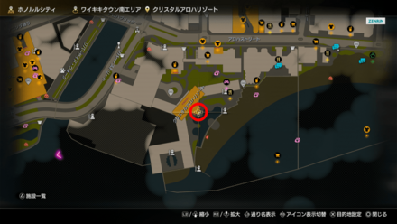 ホノルルシティ5のマップ