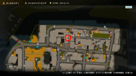 ホノルルシティ14のマップ