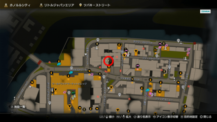 ホノルルシティ15のマップ