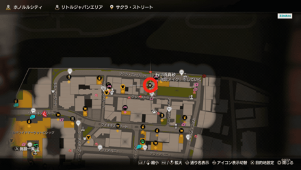 石川浜真砂の場所