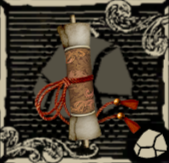 岩窟の古文書画像