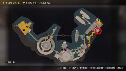 マッドランティス2のマップ