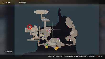 リング・オブ・ガイヤのマップ