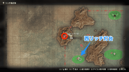 リング・オブ・ハイドロのマップ