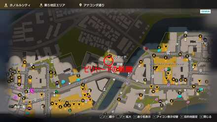 フォレストゴブレットのマップ