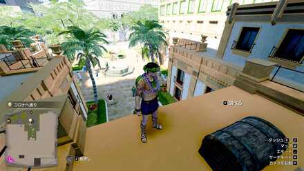 草原の絨毯の場所