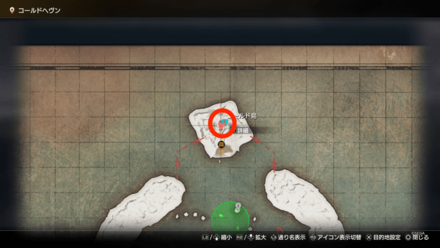 天空呪神のサックスのマップ