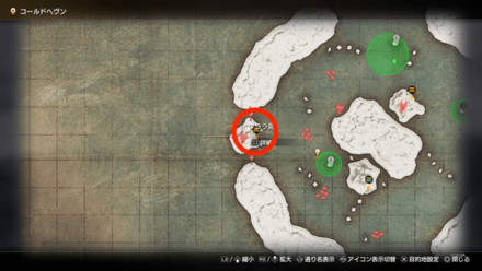 リング・オブ・フロストのマップ