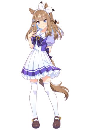 アーモンドアイの制服画像