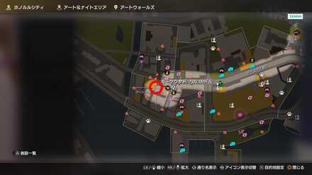 カークウッドのマップ