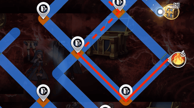 下側にある「火の祭壇」まで進む