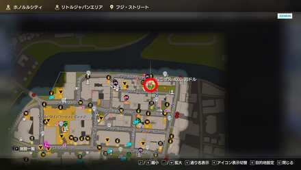 ムニョスのマップ