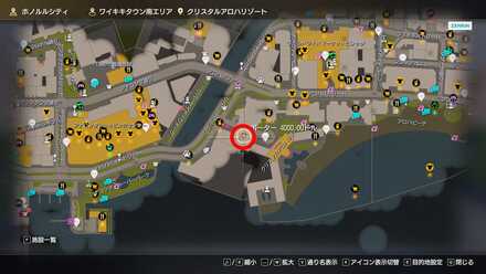 ポーターのマップ