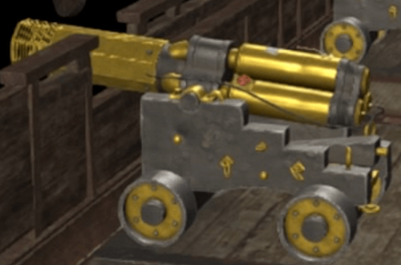 金の火炎放射砲