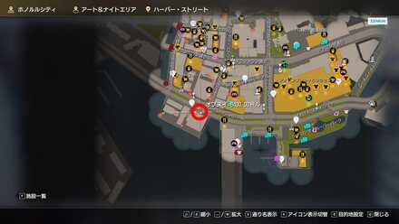 オプヌイのマップ