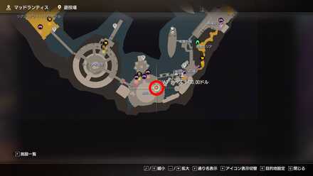 リチャーズのマップ