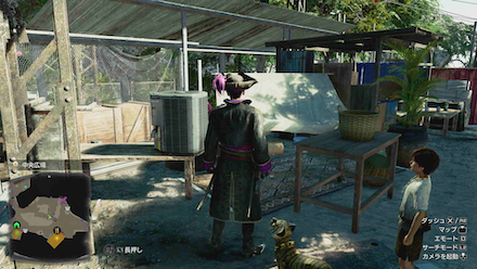 はぐれフラミンゴの場所