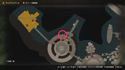 怪しい男のマップ