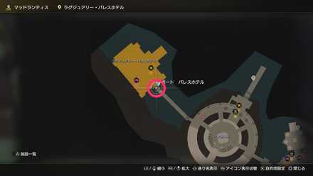 キメラ像のマップ