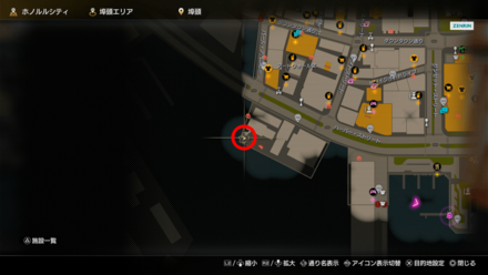 ホノルルシティ40のマップ