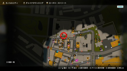 ホノルルシティ33のマップ