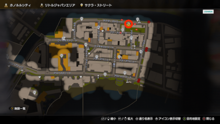 おみくじ7のマップ画像