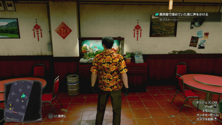 きれいな金魚の場所