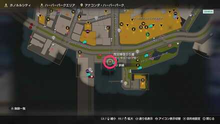 カジキの看板のマップ