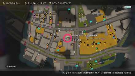 バラの絵のマップ