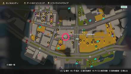 ラブ看板のマップ