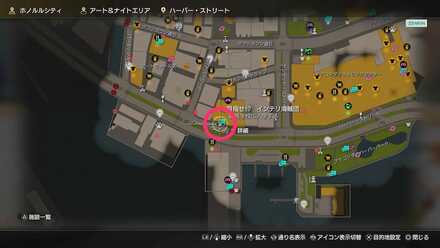 大海原ライセンススクールのマップ