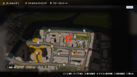 おみくじ4のマップ画像