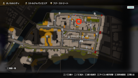 おみくじ1のマップ画像