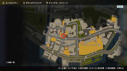 おみくじ76のマップ画像