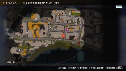 おみくじ25のマップ画像