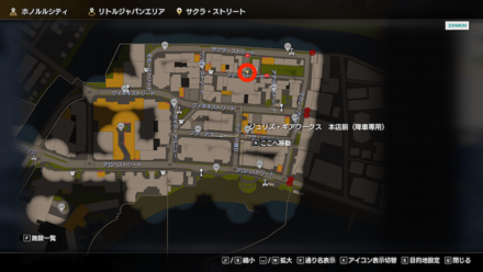 おみくじ9のマップ画像