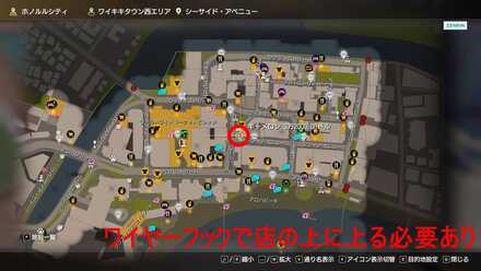 キャメロンのマップ