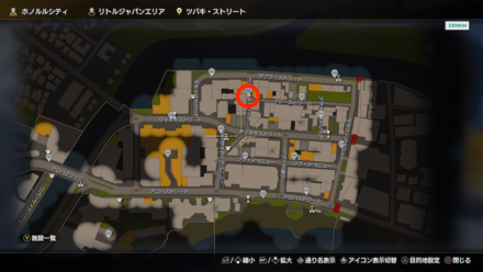 おみくじ13のマップ画像