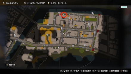 おみくじ12のマップ画像