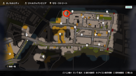 おみくじ15のマップ画像