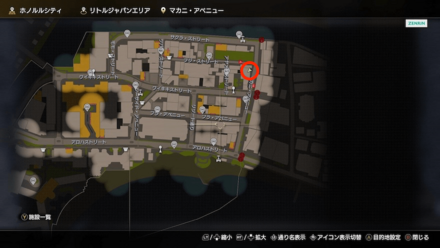 おみくじ19のマップ画像