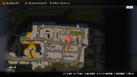 おみくじ16のマップ画像