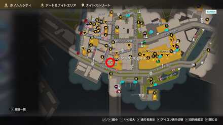 ペインのマップ