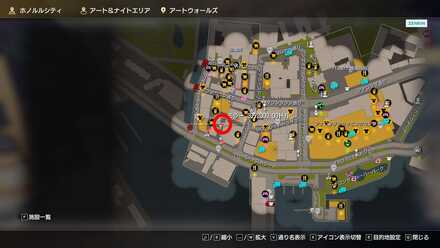 ミラーのマップ