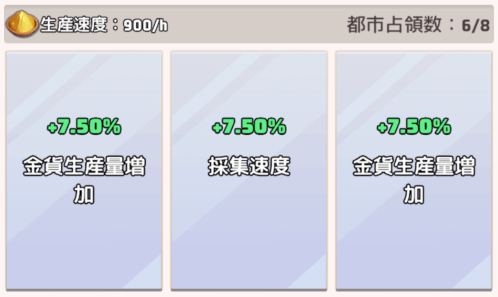 都市(緑化)ボーナスを獲得できる