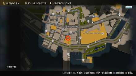 おみくじ108のマップ画像