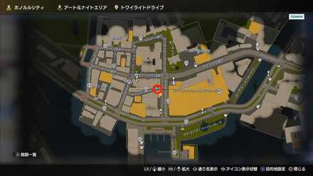 おみくじ109のマップ画像