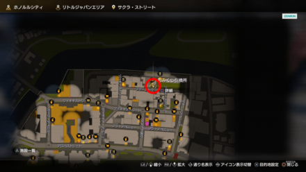 浴衣の入手場所マップ