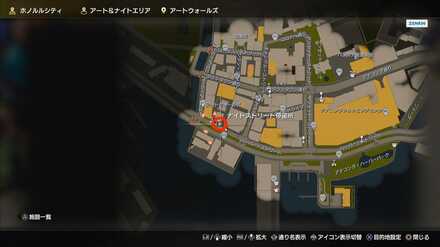 おみくじ110のマップ画像