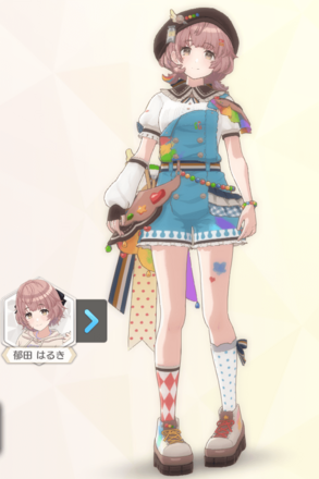 【ペイントイットサロペット】郁田はるきの画像